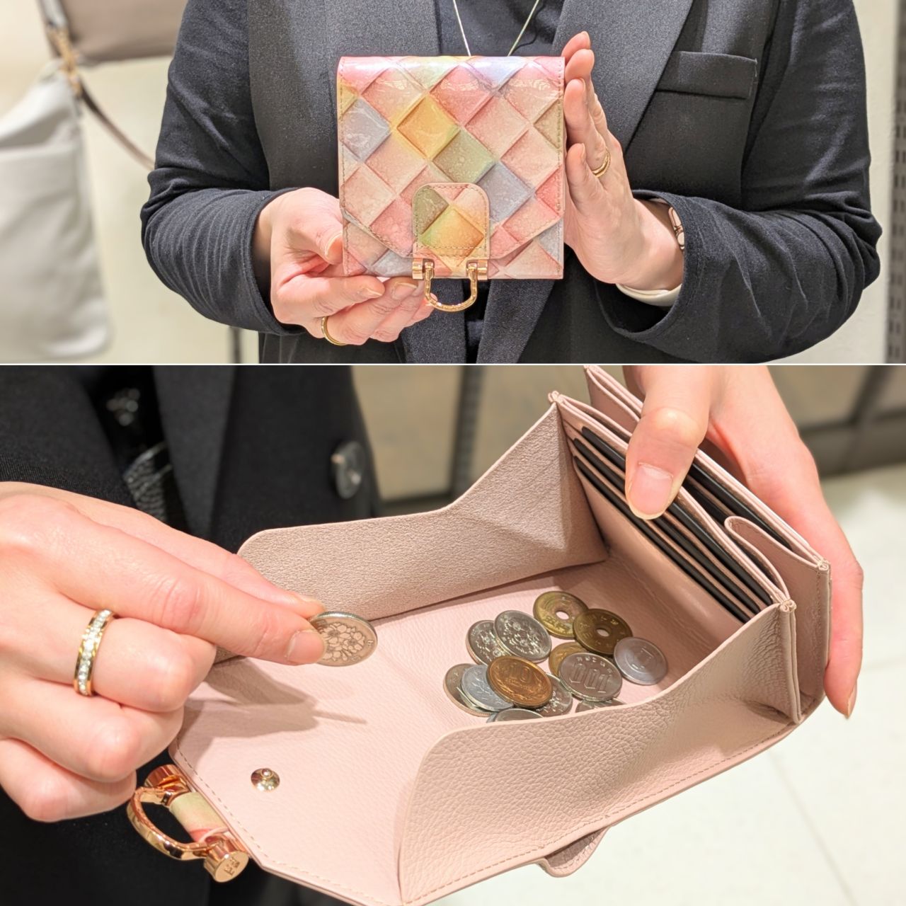 小銭落ちませんか？」ロトロの全部お見せします！！｜アタオの人気折り