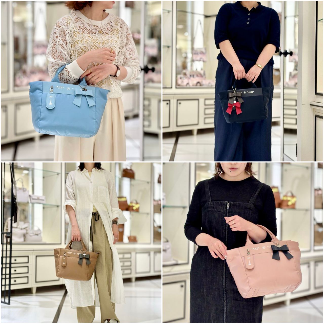 梅雨は撥水ナイロンバッグ「オペラ」で決まり！IANNE(イアンヌ) – ATAO