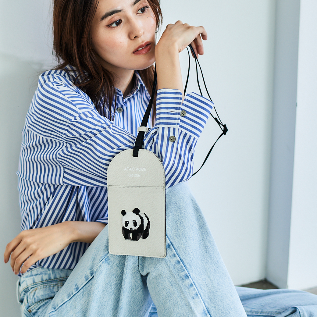 ATAO アタオ スマッチ クリスマス限定 白狐 zoo スマホショルダーバッグ ATAO アタオ スマッチ クリスマス限定 白狐 zoo スマホショルダーバッグ