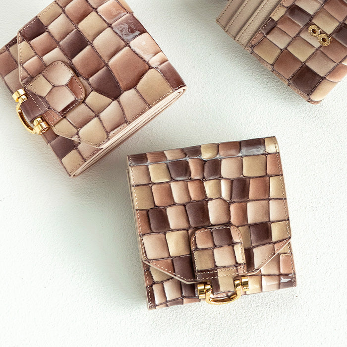 ロトロ・ヴィトロ/カフェラテ|大容量の二つ折り