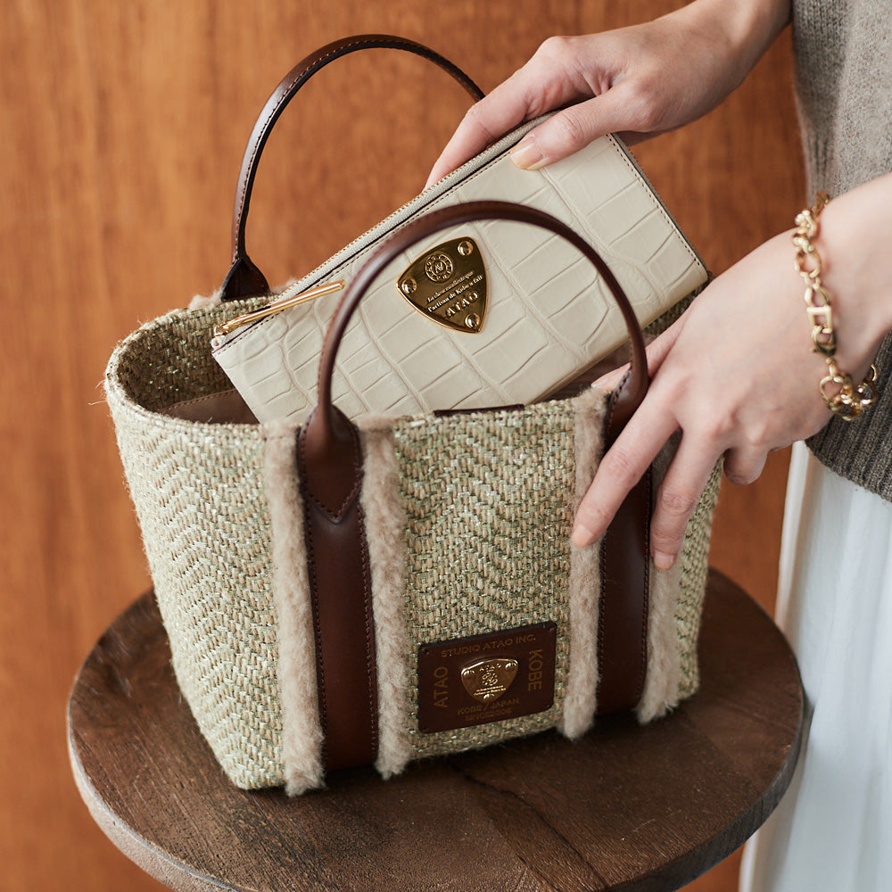 小さいshiki(四季)|ATAOの季節を超えて楽しめるミニバッグ