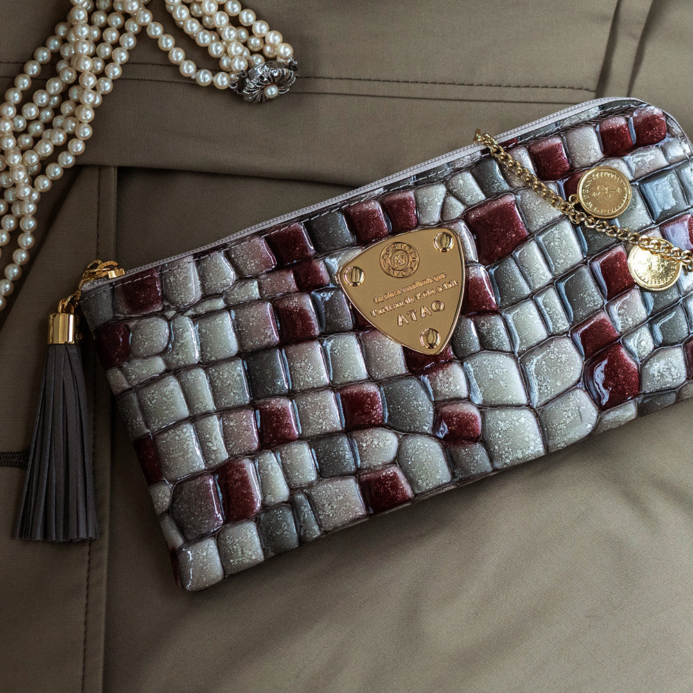 limo(リモ)ヴィトロ・アンティークルビー|ATAO レディース財布