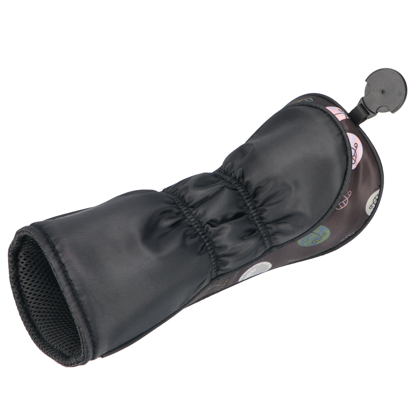 フェアウェイウッドカバー(ハーモニードットライン)/ATAOゴルフ/ブラック