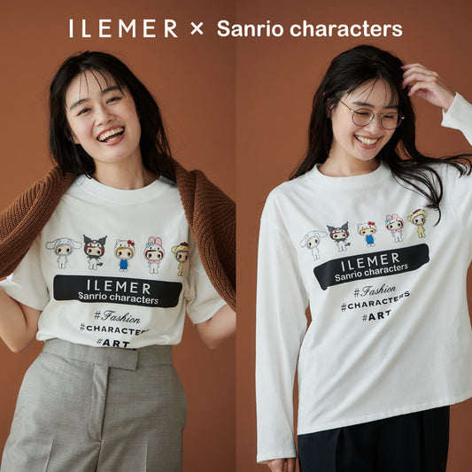 サンリオキャラクターズコラボ限定 Tシャツ/ロングTシャツ