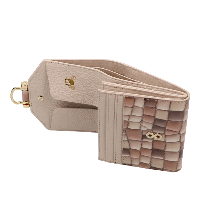 ロトロ・ヴィトロ/カフェラテ|大容量の二つ折り