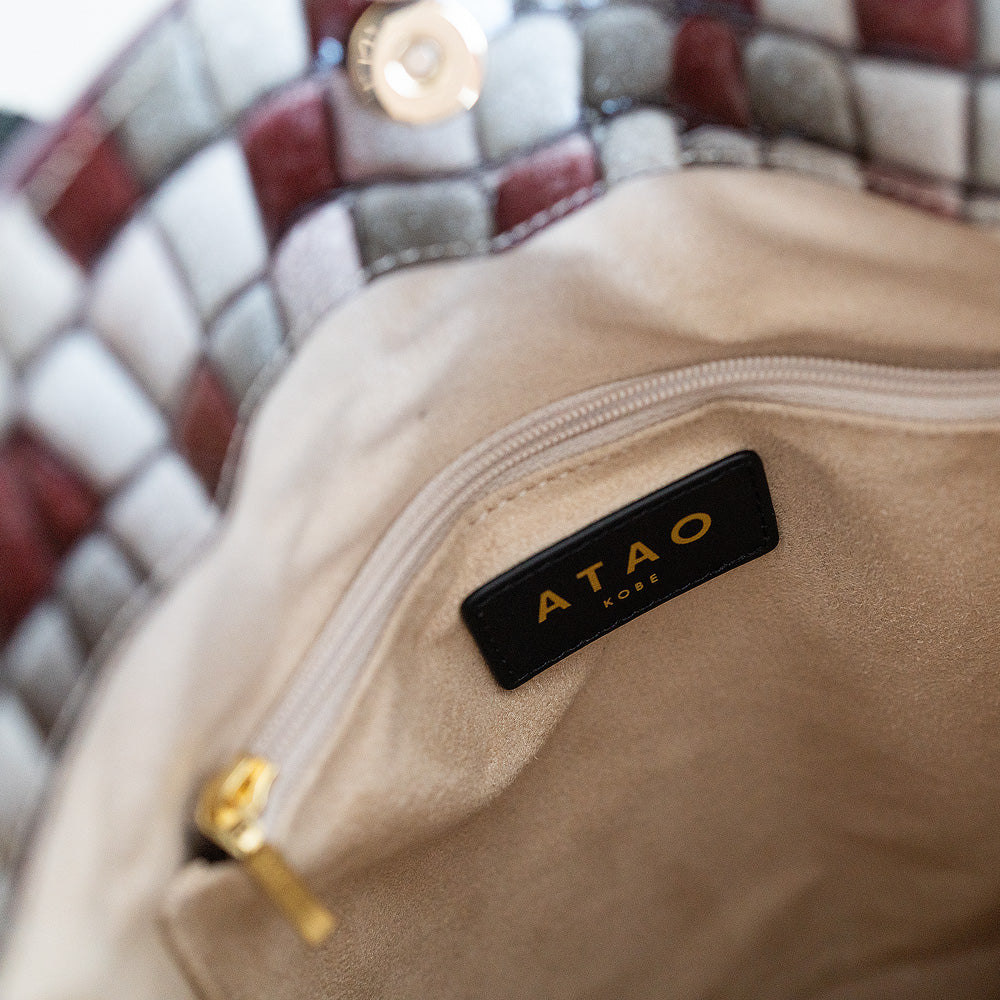 純喫茶がテーマ|2個持ちにオススメなレトロバッグ|ワッフルトート