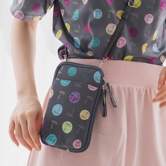 ポシェット(ハーモニードットライン)/ATAOゴルフ/トゥルーグレー