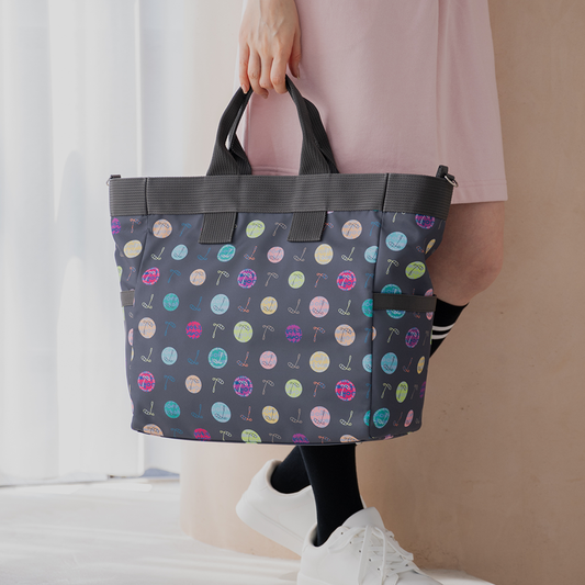 ロッカートート(ハーモニードットライン)/ATAOゴルフ/トゥルーグレー