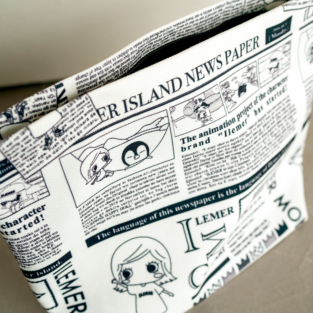 KIRAKIRA/ニュースペーパー柄