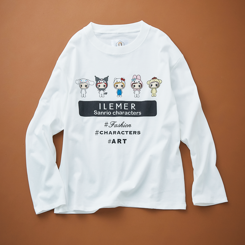 サンリオキャラクターズコラボ限定 Tシャツ/ロングTシャツ