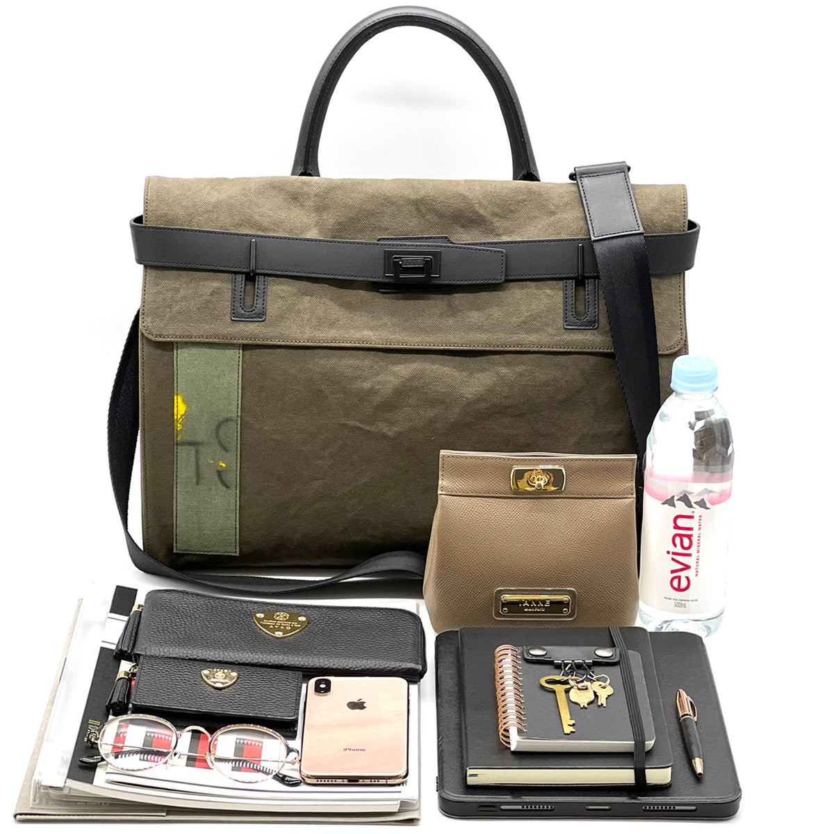 Bond(ボンド)|1点物|ヴィンテージ素材をつかったミリタリーバッグ