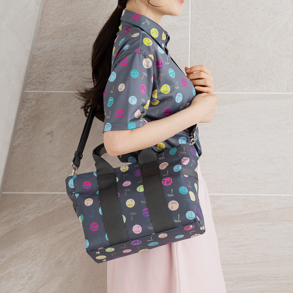 カートトート(ハーモニードットライン)/ATAOゴルフ/トゥルーグレー