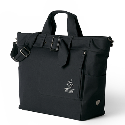 ロッカートート(トレンチコートライン)/ATAOゴルフ/ブラック