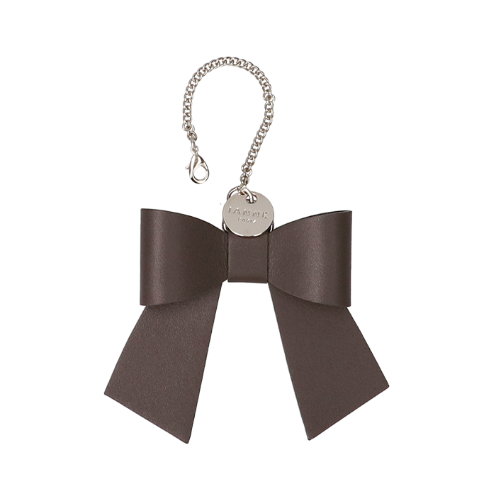 IANNE|ruban(リュバン)|レザーのリボンチャーム
