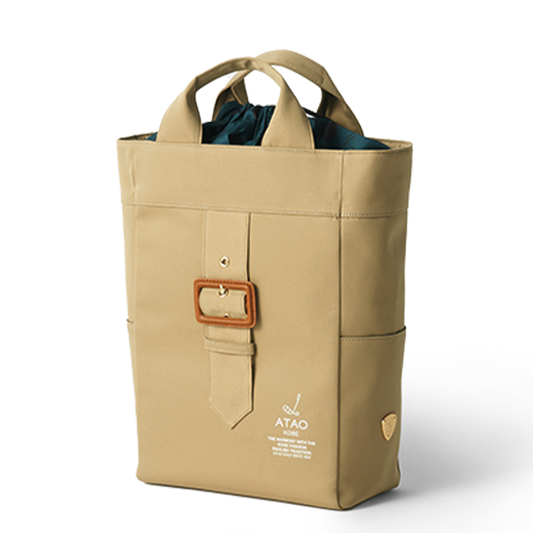 シューズケース(トレンチコートライン)/ATAOゴルフ/ベージュ