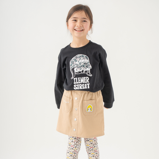 イーマリー刺繍ツイルスカート(子供)