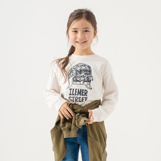 ILEMERストリート長袖Tシャツ(子供)