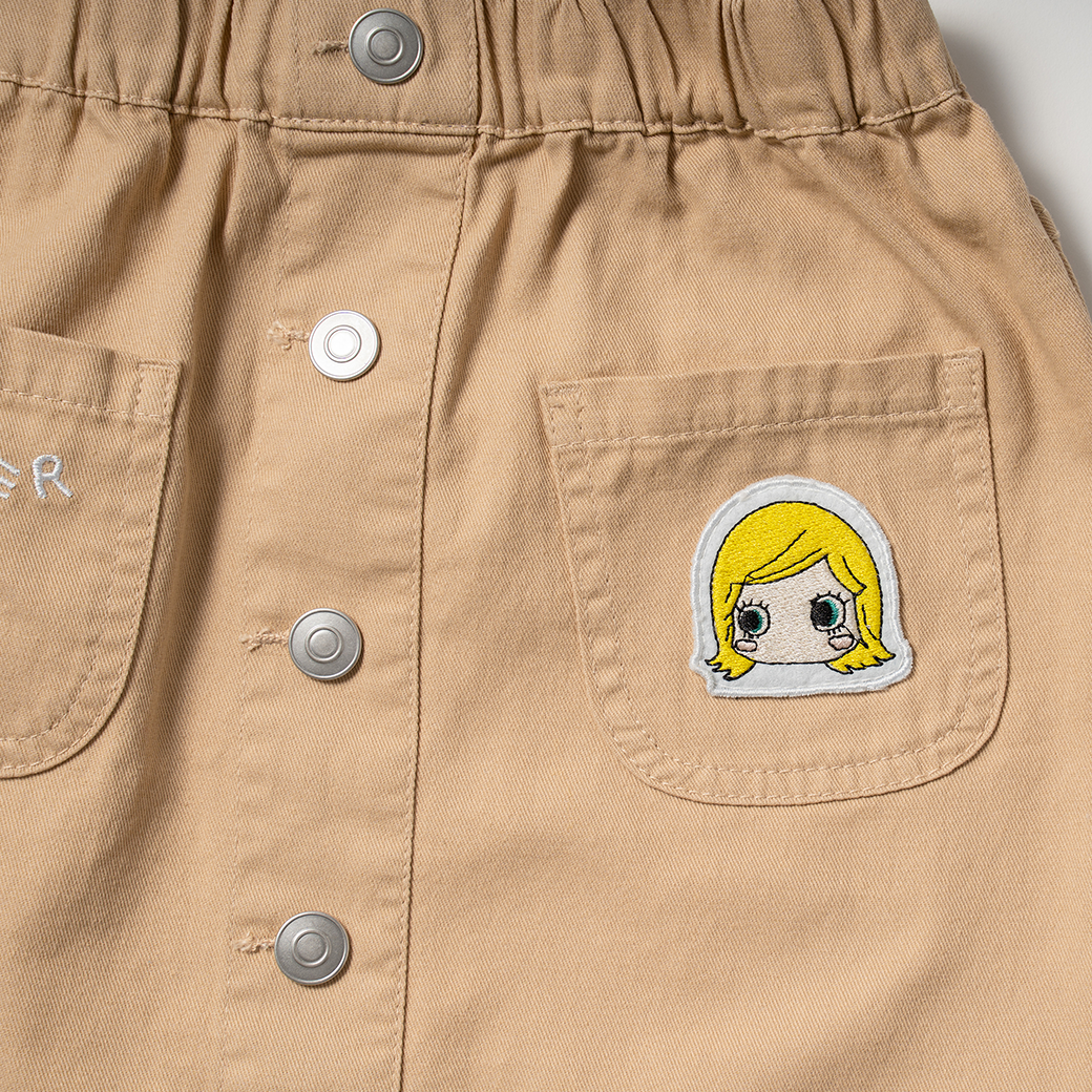 イーマリー刺繍ツイルスカート(子供)