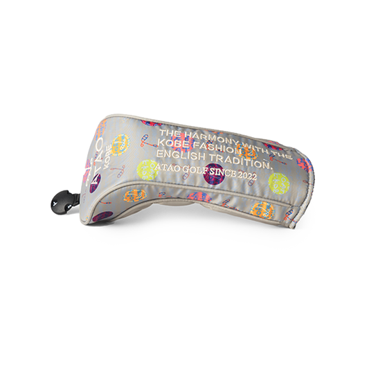 フェアウェイウッドカバー(ハーモニードットライン)/ATAOゴルフ/アイスベージュ