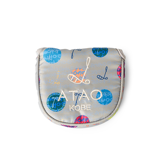 マレットパターカバー(ハーモニードットライン)/ATAOゴルフ