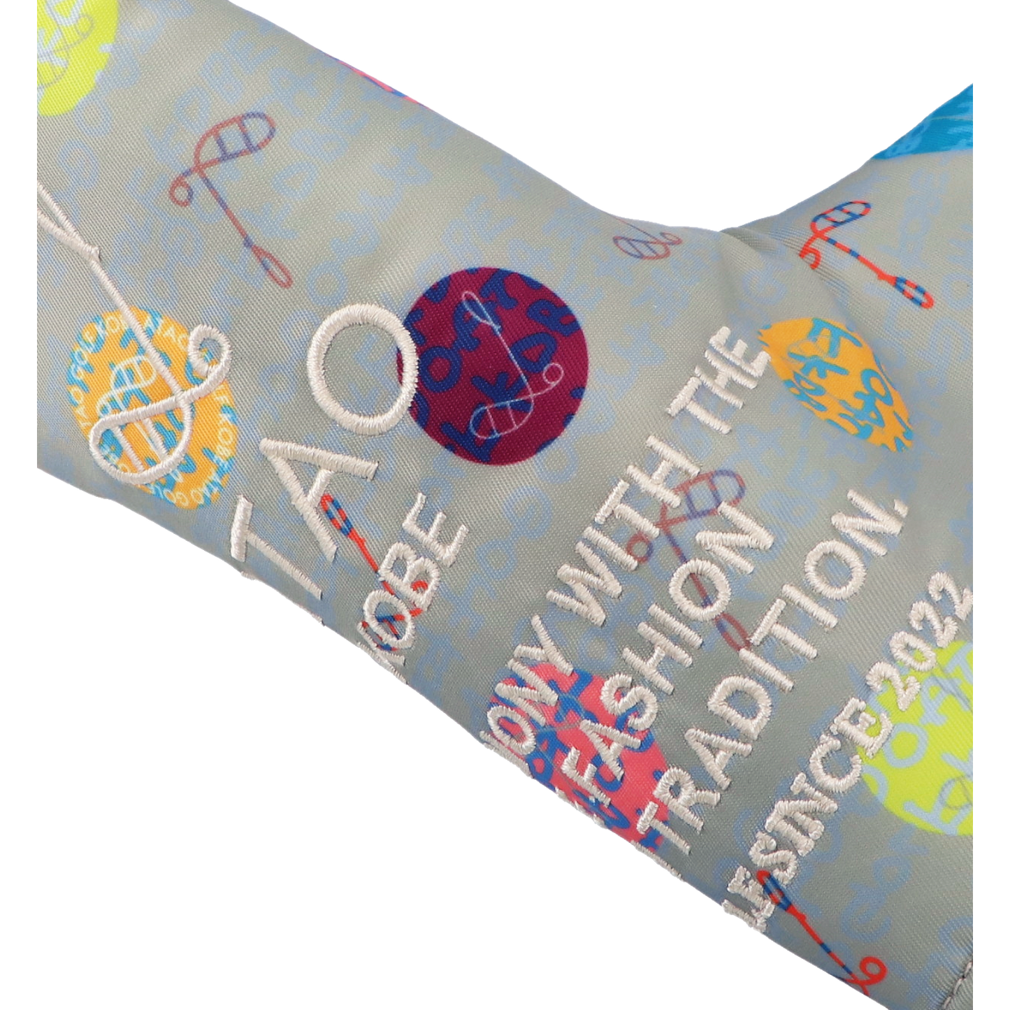 パターカバー(ハーモニードットライン)/ATAOゴルフ/アイスベージュ