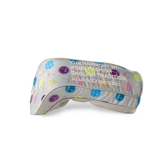 ドライバーカバー(ハーモニードットライン)/ATAOゴルフ/アイスベージュ