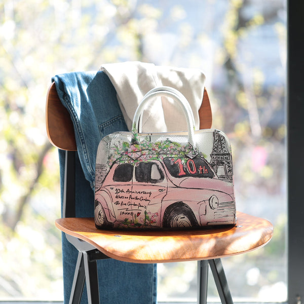 おしゃれな大人の花柄バッグとコーデのコツ【プロ直伝】