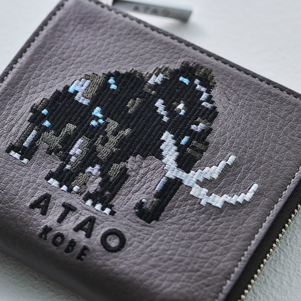 ATAO20周年記念｜ZOOクラシック｜チェス(CHESS)｜ミニ財布｜刺繍｜日本製