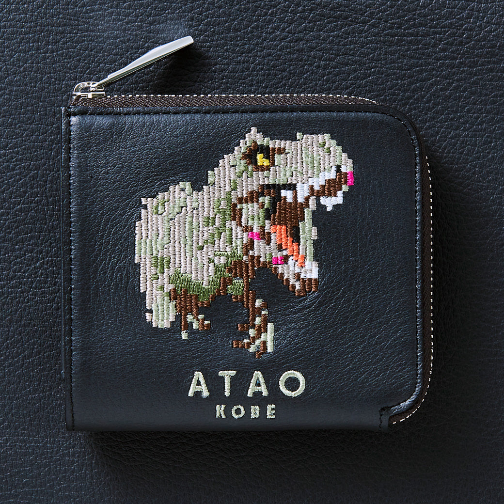 ATAO20周年記念｜ZOOクラシック｜チェス(CHESS)｜ミニ財布｜刺繍｜日本製