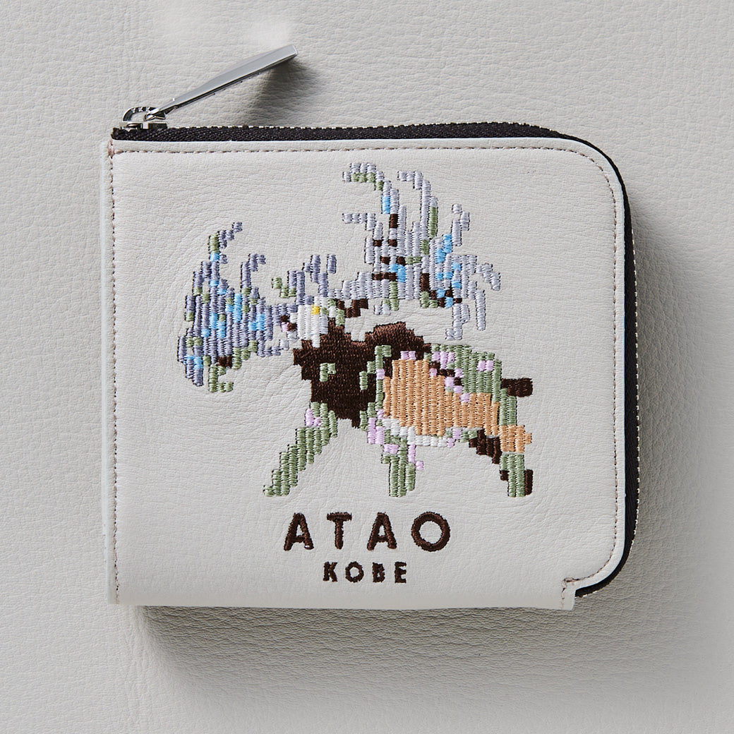 ATAO20周年記念｜ZOOクラシック｜チェス(CHESS)｜ミニ財布｜刺繍｜日本製