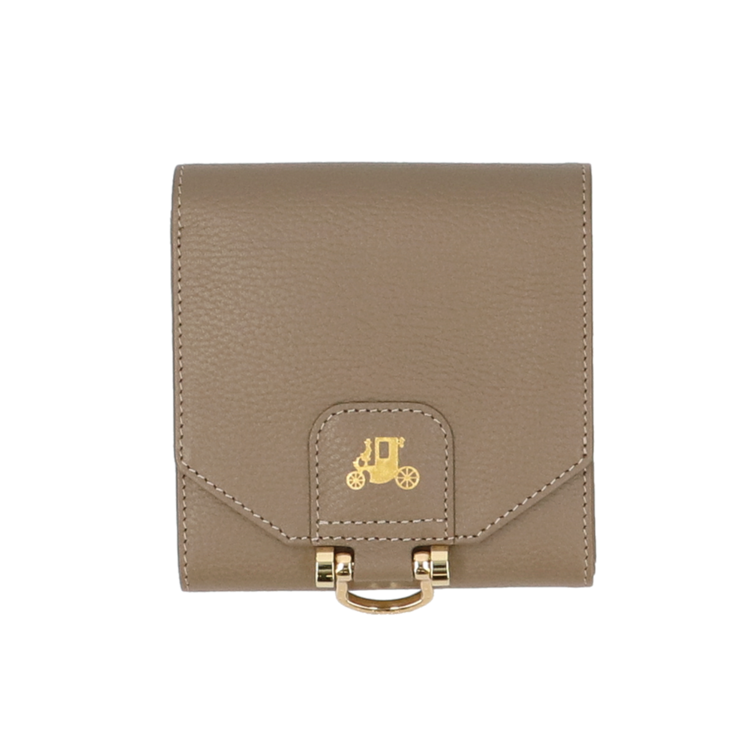 ATAO ロトロ 二つ折り財布 トープ レザー 未使用に近い ロトロ／大容量の二つ折り財布 – ATAO LAND+(アタオランドプラス