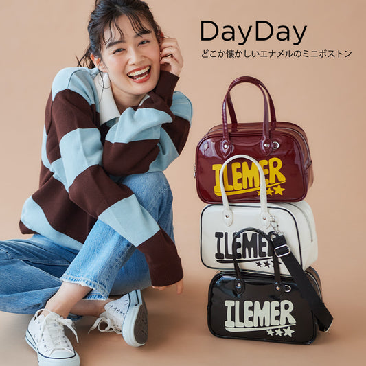 懐かしいスクールバッグのようなミニボストン｜デイデイ(dayday)