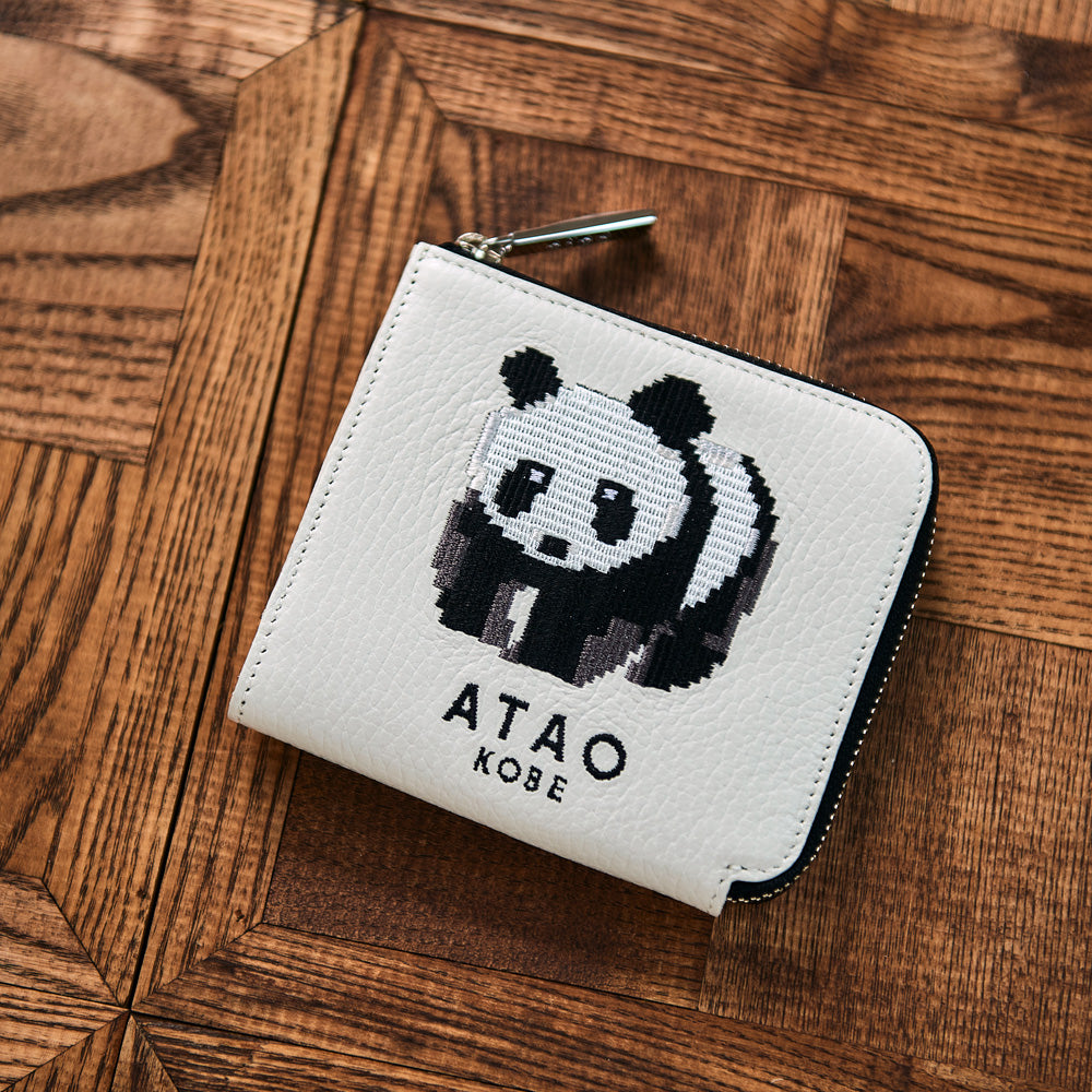 ATAO18周年記念｜ZOOシリーズ｜チェス(CHESS)｜ミニ財布｜刺繍｜日本製