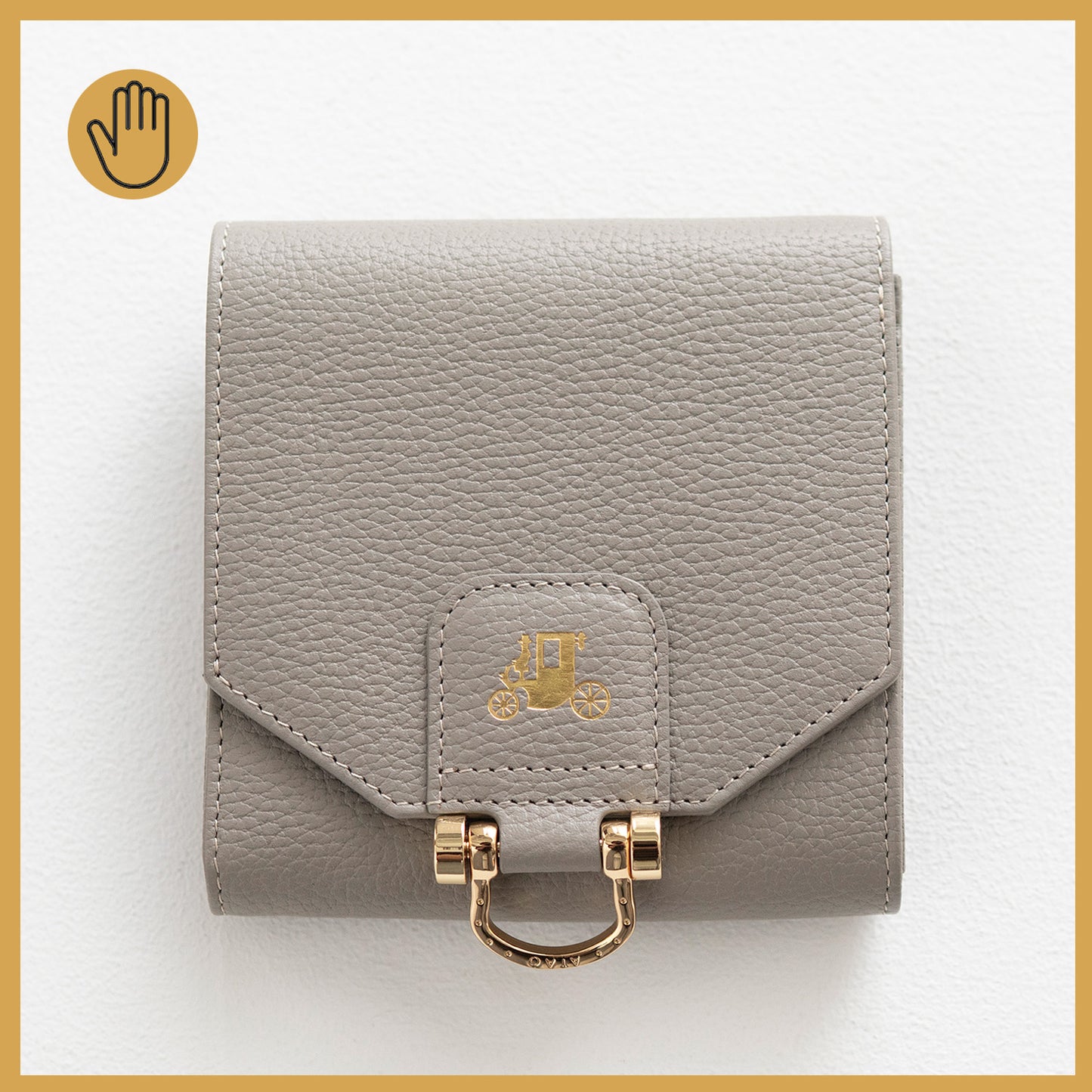 ロトロ／大容量の二つ折り財布