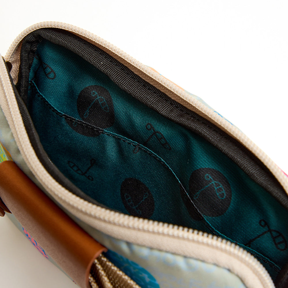 ラウンドウエストポーチ（ハーモニードットライン）/ATAOゴルフ