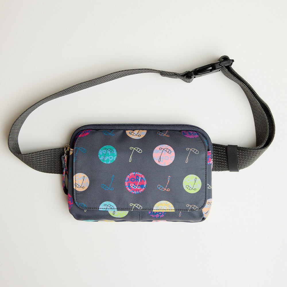 ラウンドウエストポーチ（ハーモニードットライン）/ATAOゴルフ