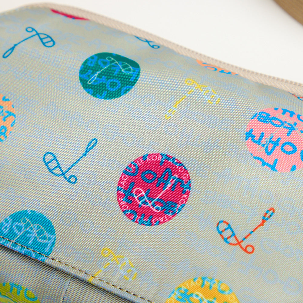 ラウンドウエストポーチ（ハーモニードットライン）/ATAOゴルフ