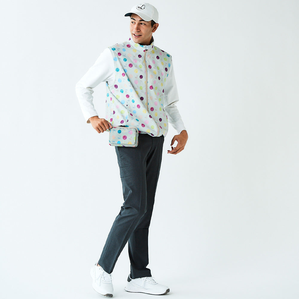 ラウンドウエストポーチ（ハーモニードットライン）/ATAOゴルフ