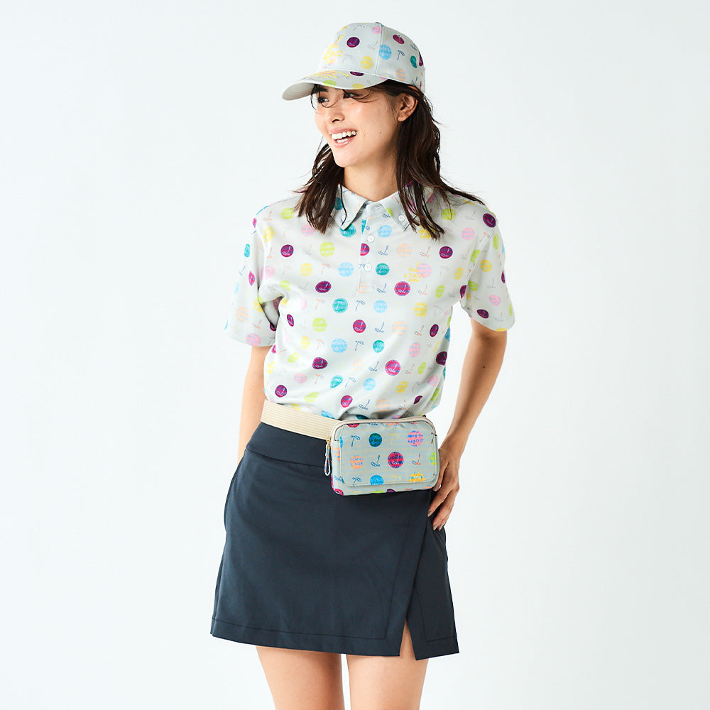 ラウンドウエストポーチ（ハーモニードットライン）/ATAOゴルフ