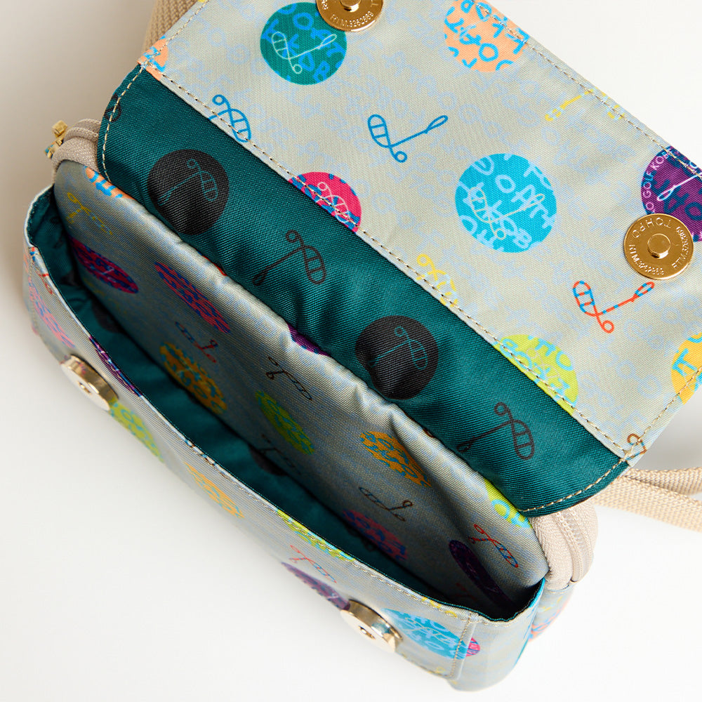 ラウンドウエストポーチ（ハーモニードットライン）/ATAOゴルフ