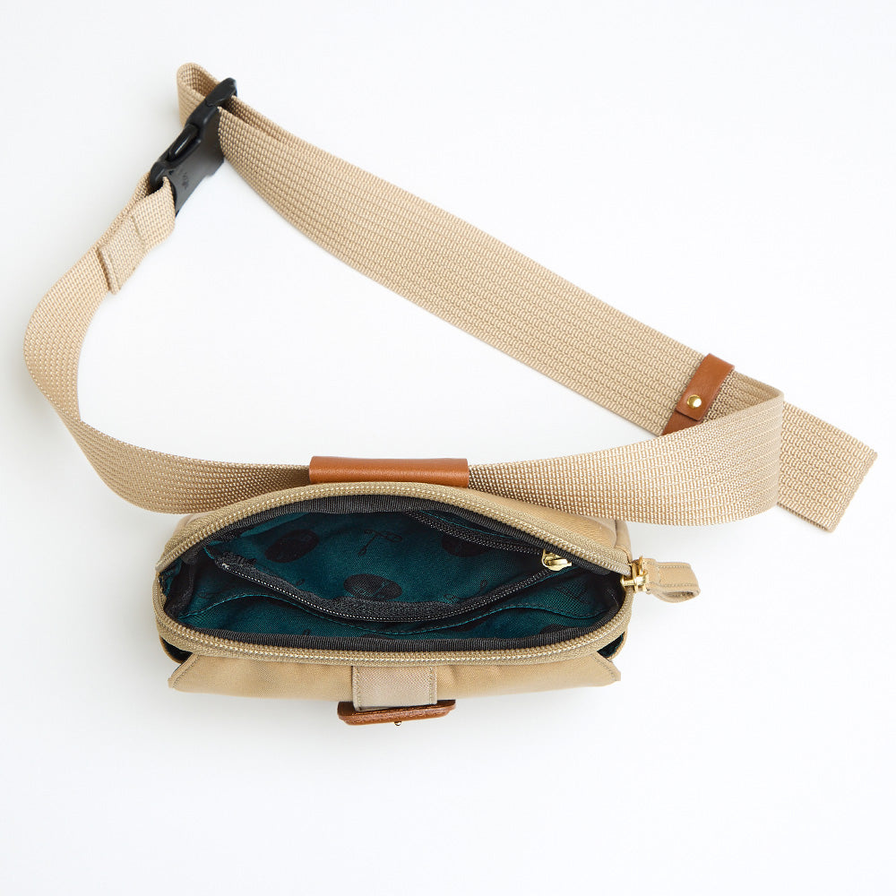 ラウンドウエストポーチ（トレンチライン）/ATAOゴルフ