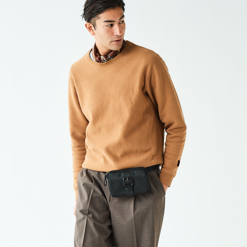 ラウンドウエストポーチ（トレンチライン）/ATAOゴルフ