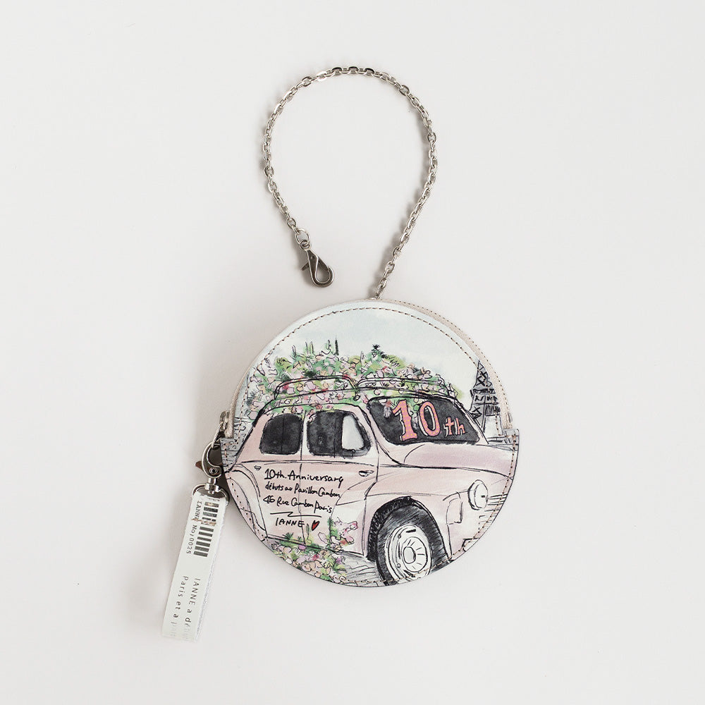 アートを持ち歩くレザーポーチ｜ポアレット
