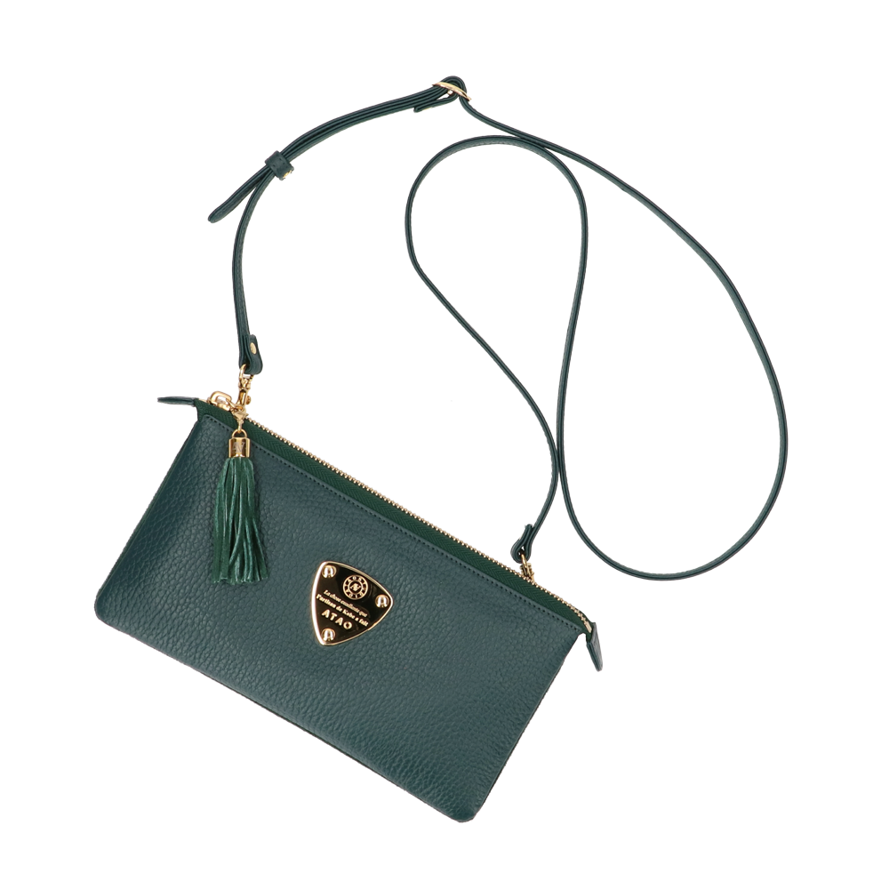 限定ボタニカルグリーン。長財布 ATAOエンブレム付き 限定「ボタニカルシリーズ」(slimo(スリモ)／limo(リモ)／waltz